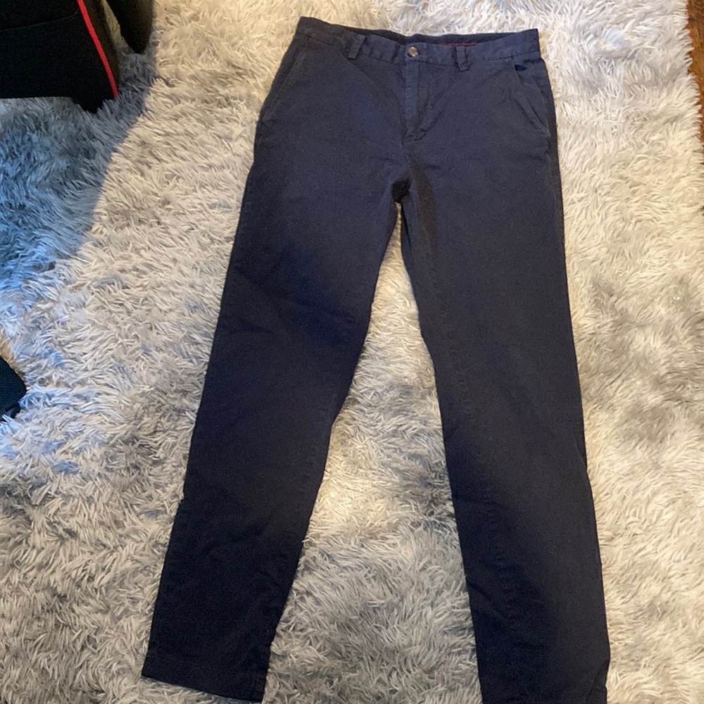 Navy blue brooks brother pants